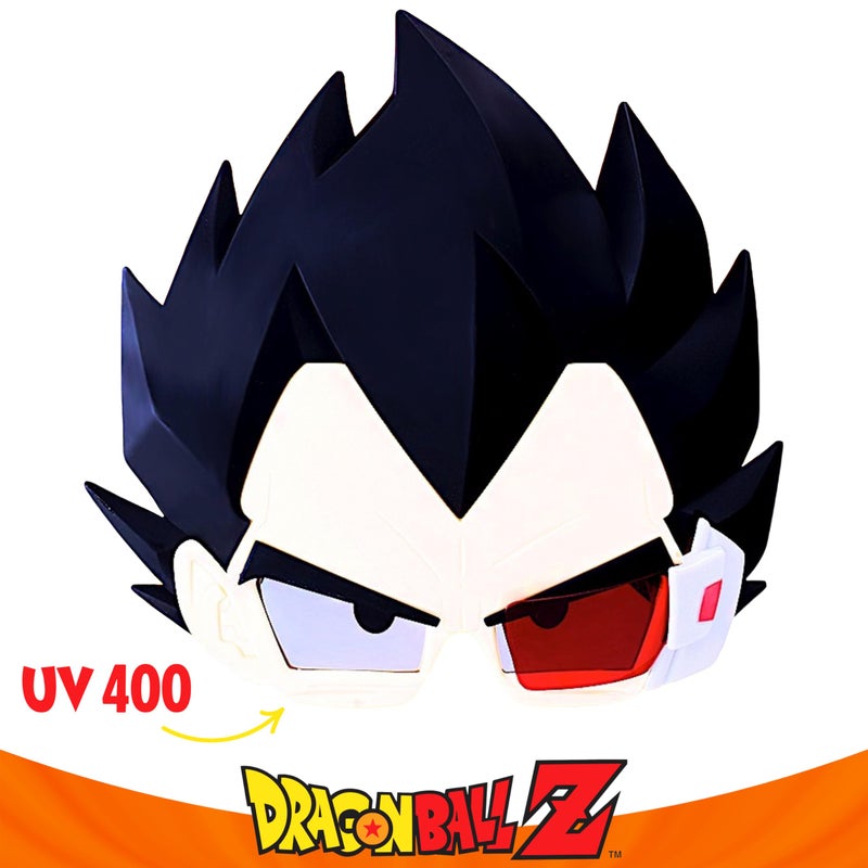 Sun-Staches Dragon Ball Z Vegeta Sunglasses Costume Accessory UV400 One Size Fits Most - Image 2